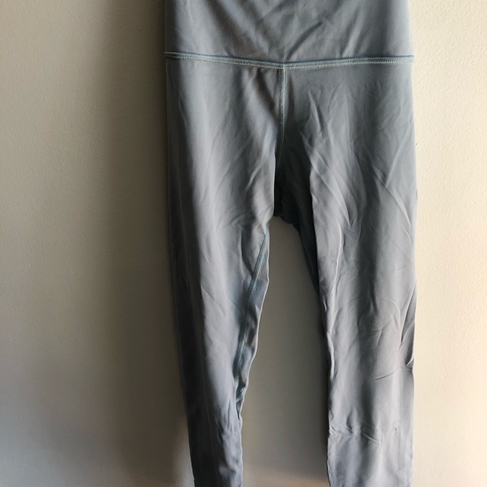 Lululemon Align Leggings In Chambray, Size 12 - image 4